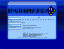 Tablet Screenshot of itgrams.pl